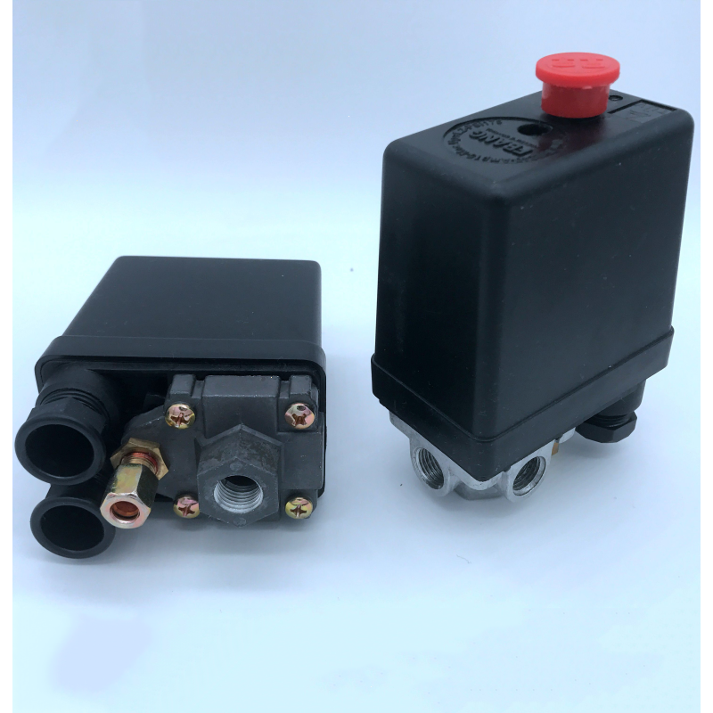 立式压力开关黎卫士打气机自动控制器富邦气泵开关空压机配件视频