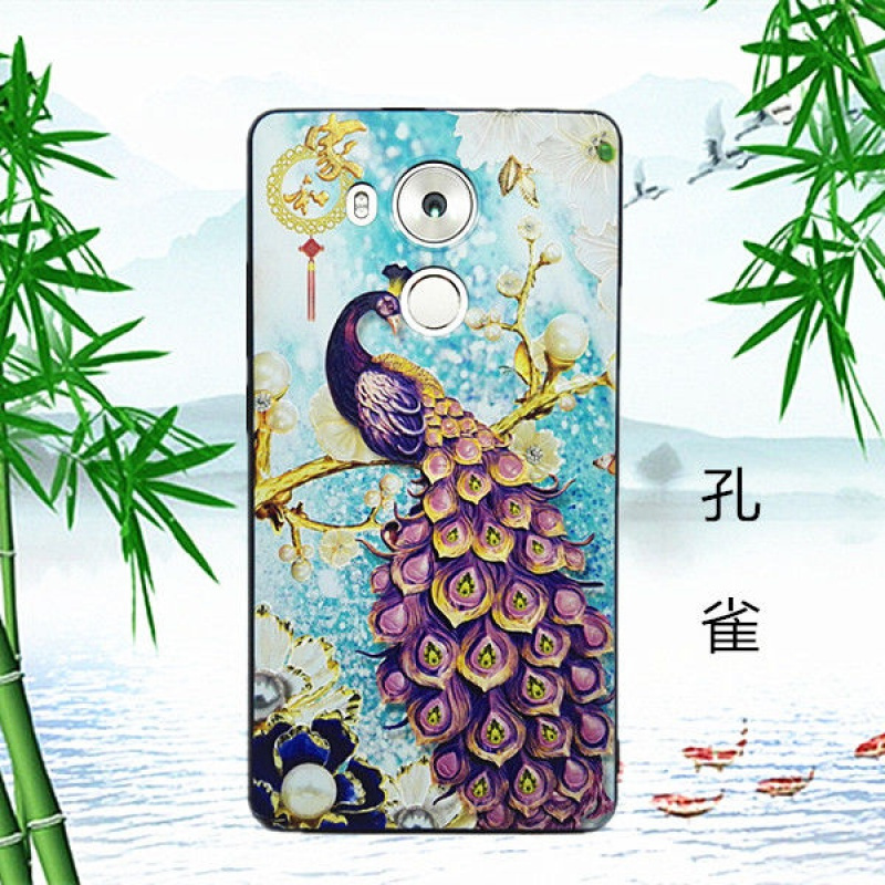新款华为mate8手机壳彩绘浮MT8手机套硅胶超薄防摔全包保护套男女