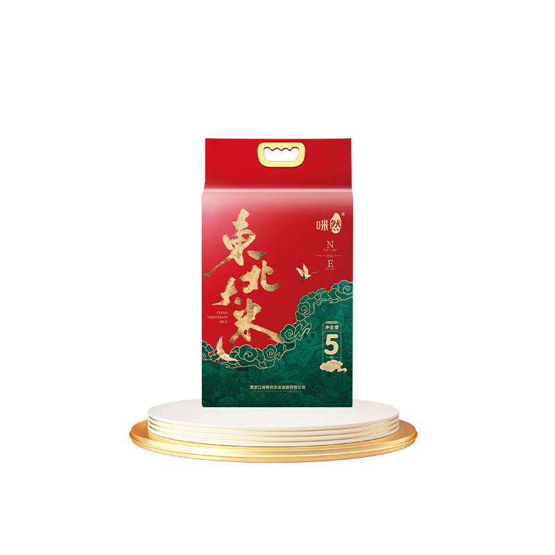 咪然 东北大米5kg 袋高清大图
