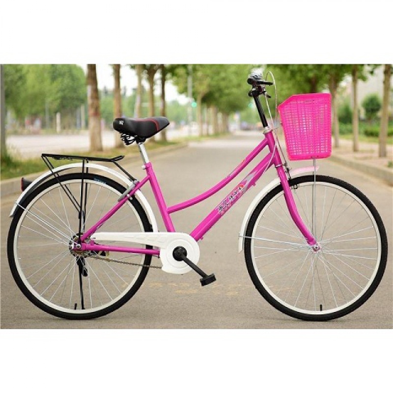 自行车男女式24寸26寸女士公主轻便休闲成人复古城市学生脚踏车参数