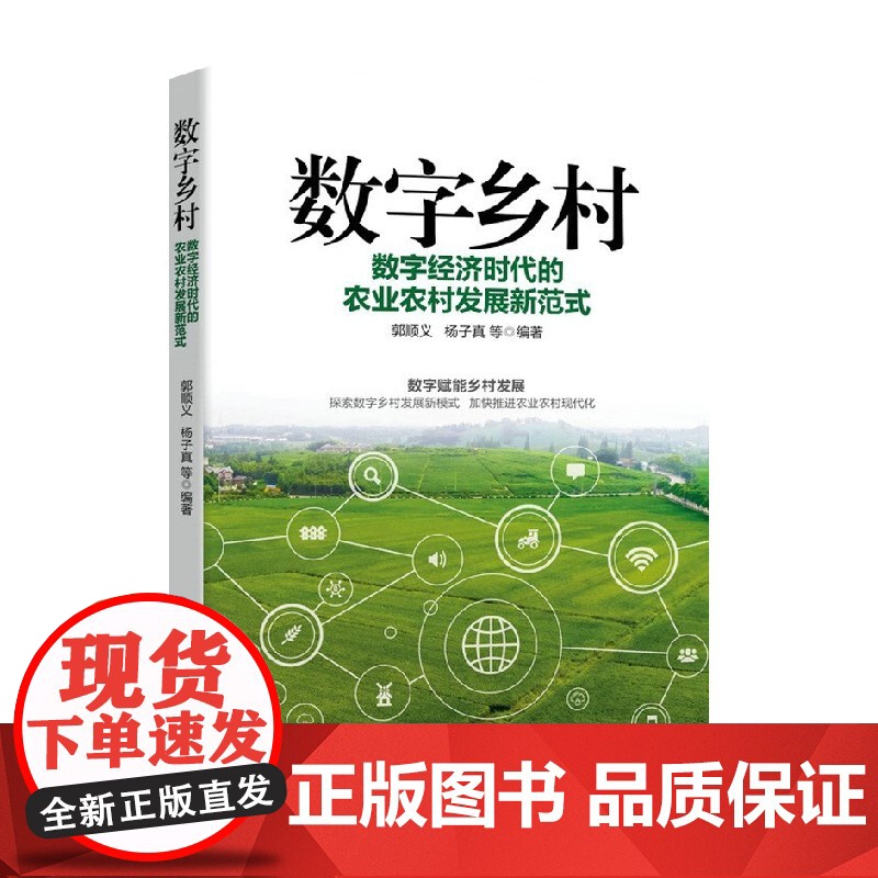 数字乡村 数字经济时代的农业农村发展新范式 郭顺义等 著 经济高清大图