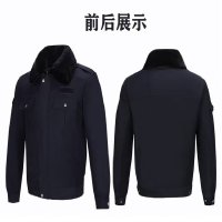 路安保棉短大衣棉绒絮片活里活面夹克式155#-195#件