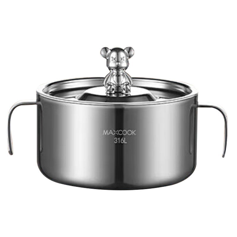 MAXCOOK美厨碗650ml不锈钢双层隔热MCWA4225