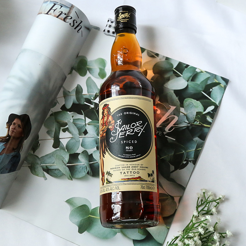 洋酒 杰瑞水手(Sailor Jerry)朗姆酒700ml*1
