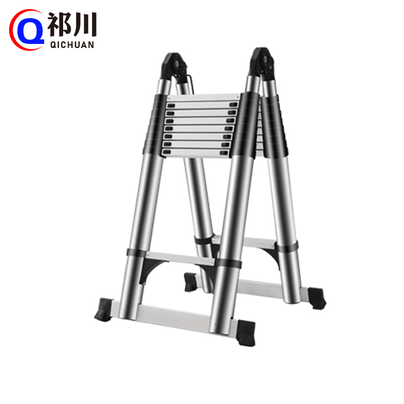 祁川 折叠梯 2.5+2.5M/个
