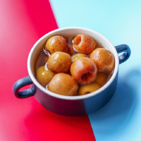 [林家铺子旗舰店]新鲜糖水山楂罐头425g*6罐出口品质即食水果罐头