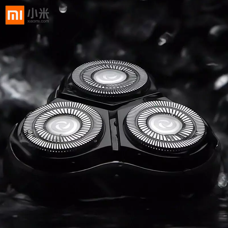 [官方旗舰店]小米(mi)有品映趣电动剃须刀男士电动刮胡刀充电式三刀头剃须刀便携式轻便刮胡刀 暗夜黑
