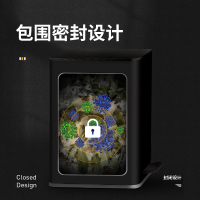 净无界JINGWUJIE10L缓降定盖不锈钢脚踏垃圾桶脚踏家用办公室垃圾桶