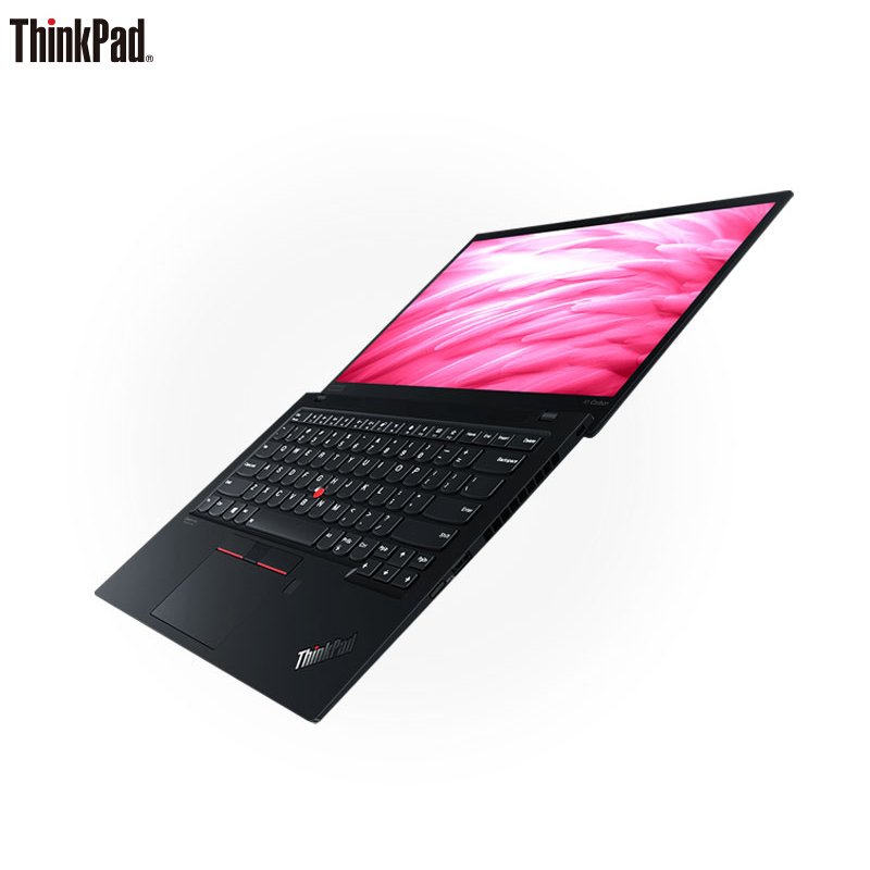 联想ThinkPad X1 Carbon 14英寸轻薄笔记本电脑(i5-10210U 8G 512GSSD)黑色 指纹识别 背光键盘 商务办公 网课学习高清大图