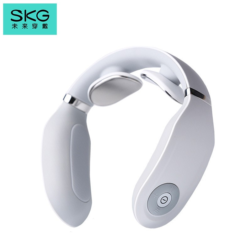 SKG 颈椎按摩器 时尚颈椎按摩仪 肩颈按摩器颈椎经络电脉冲护颈仪 4098(时尚款) K5YA-L