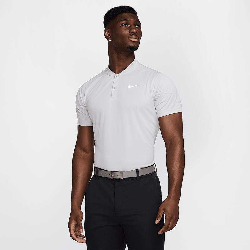 耐克(NIKE)男士运动POLO衫透气吸汗环保面料舒适休闲高尔夫服装 M Wolf_Grey/White