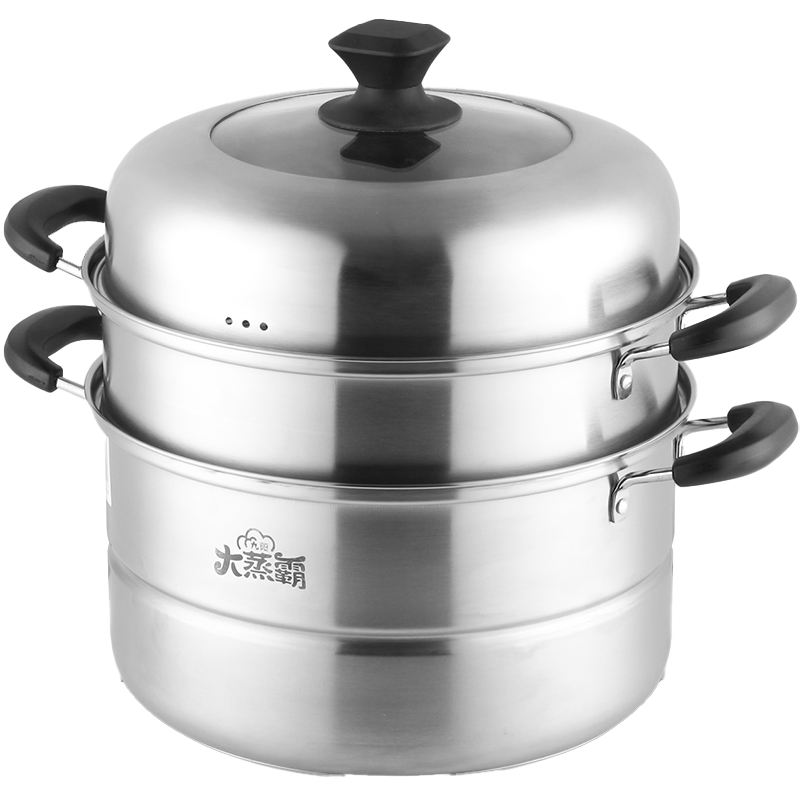 九阳 蒸锅 ZGH2801 蒸锅28cm不锈钢锅具双层（单位：个）