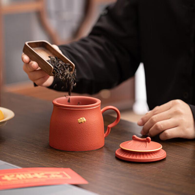 苏氏陶瓷(SUSHI CERAMICS) J0314-1故宫禾黍办公杯 260ml (单位:个)高清大图