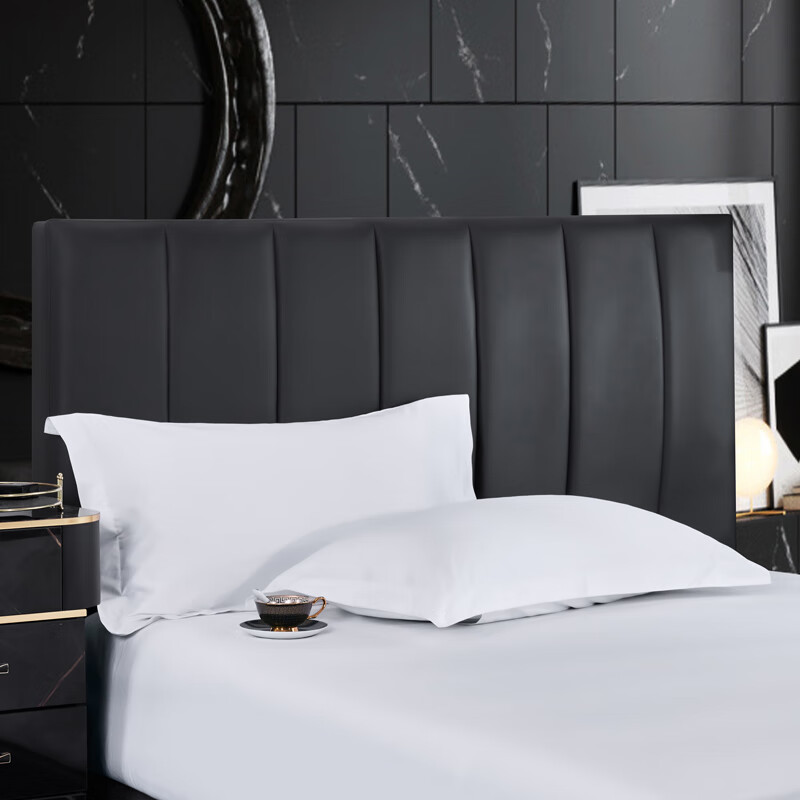 点途 DT-17 100%纯棉五星级酒店床品四件套 白色 1.8米床单款被套高清大图