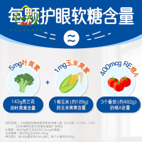 Nature's Way 佳思敏 防蓝光叶黄素护眼软糖 50粒 1瓶装 澳洲进口