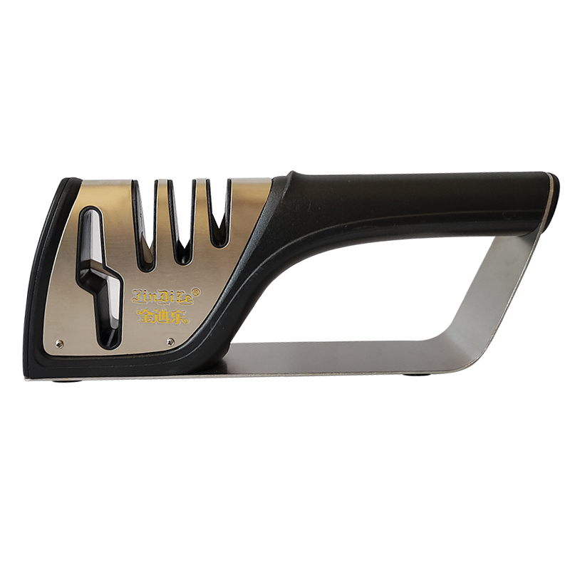 金迪乐四段菜刀剪刀快速多功能磨刀神器磨刀石 19*4*7cm/个