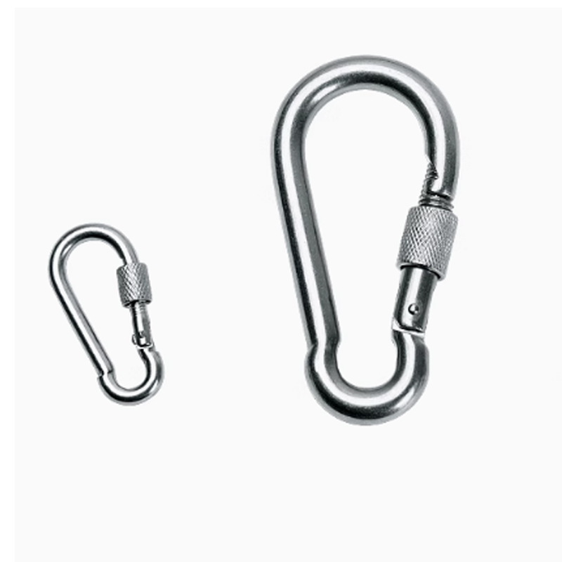 珈瑄 弹簧扣 户外登山扣攀岩速降安全钩锁 M7*70mm 个高清大图