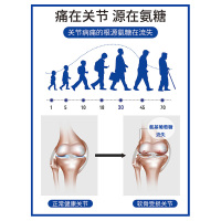 朗迪氨糖软骨素维生素D钙片中老年氨糖护关节成人钙片高钙