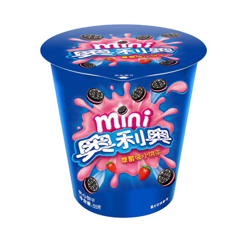 mini奥利奥草莓味小饼干55g*24*50第一