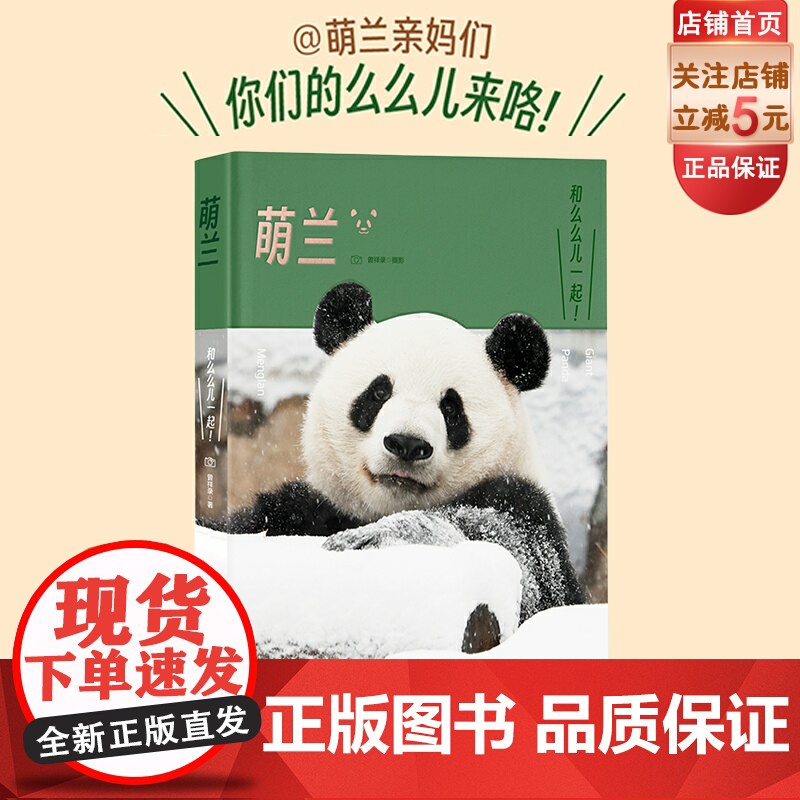 萌兰写真 大熊猫 单册 巴顿洛洛近2000天跟拍 全景式记录萌兰成长历程 北京科学技术高清大图