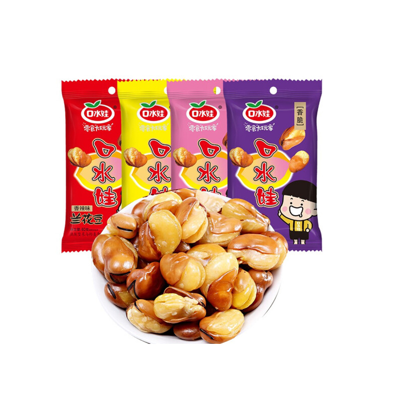 口水娃 五香兰花豆60g