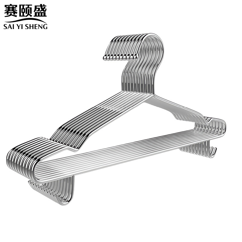 赛颐盛不锈钢衣架高清大图
