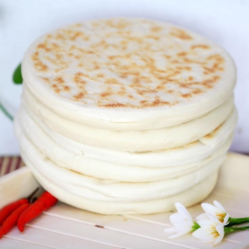 白吉馍白吉饼大饼单个8590g美食特产肉夹馍专用饼现做现发大饼10个装