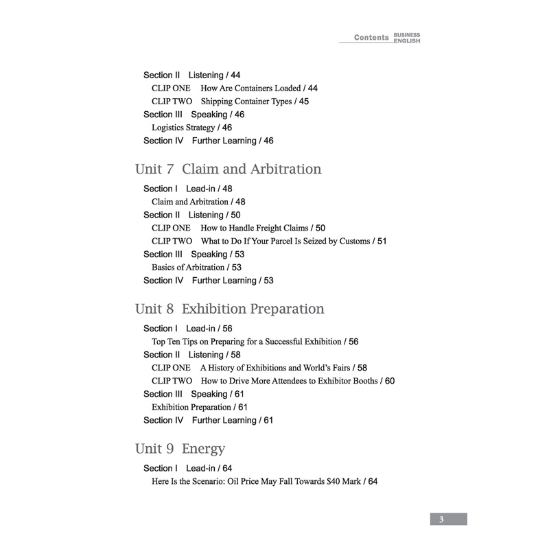 醉染图书商务英语听说 下册9787566420565高清大图