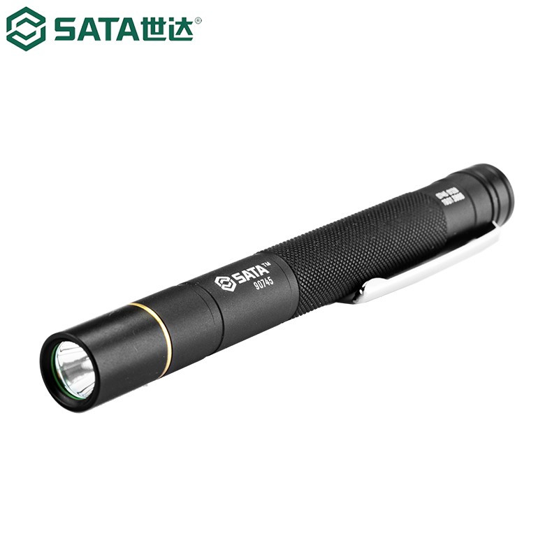 世达(SATA) 工具高性能强光充电式手电筒 笔形手电筒工作灯多款式可选 笔形手电筒
