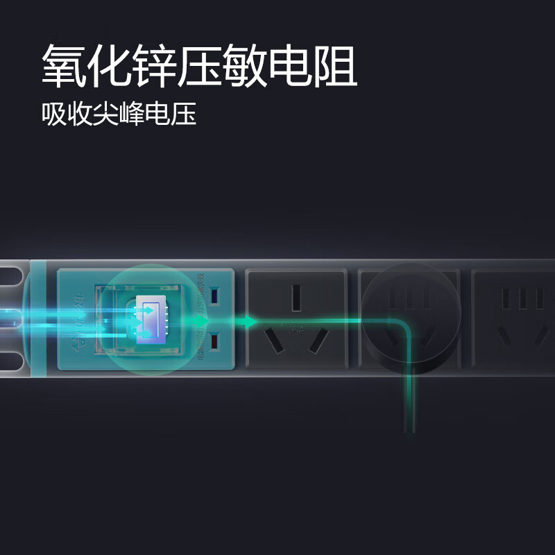 公牛智能USB排插多口快充版BUSB108 五孔设计即插即用安全省心高清大图