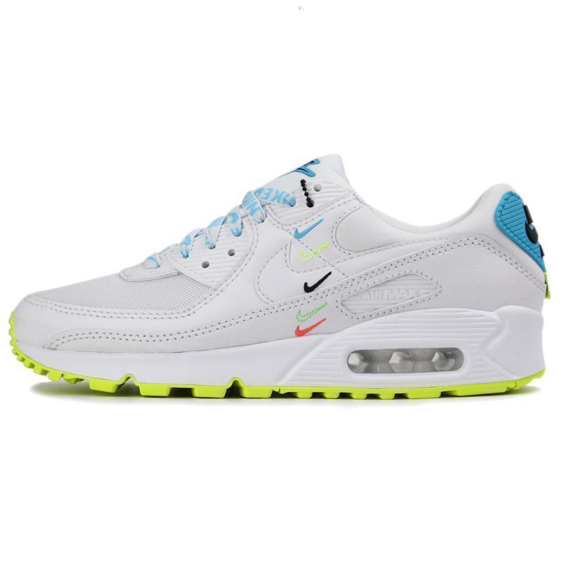 nike耐克女鞋2020环保地球彩色刺绣小勾跑步鞋ck7069100