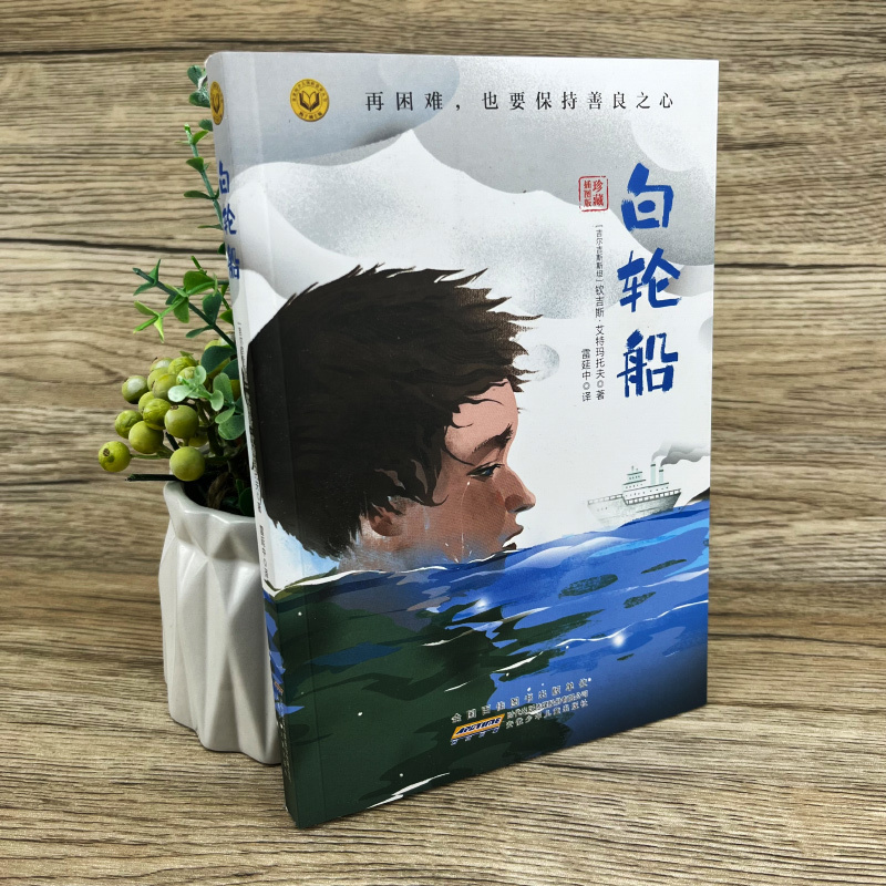 飞越天使街 [正版]白轮船 六年级 祖庆说百班千人大阅小森书籍 白轮船书 小学生课外书必读书籍儿童文学图书 安徽少年儿童