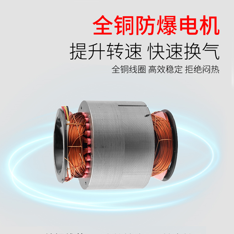民丰MFFJ-6 智能型低噪音防尘轴流排风机 (计价单位:台)灰色高清大图