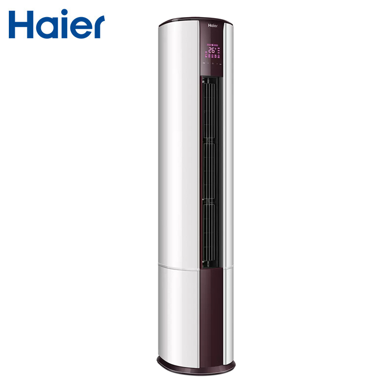 海尔(Haier)先行者3匹圆柱式立柜式客厅空调 变频冷暖空调柜机 三级能效 自清洁KFR-72LW/07EDS83