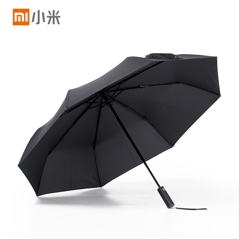小米自动折叠伞雨伞女短柄晴雨两用防雨防晒太阳伞