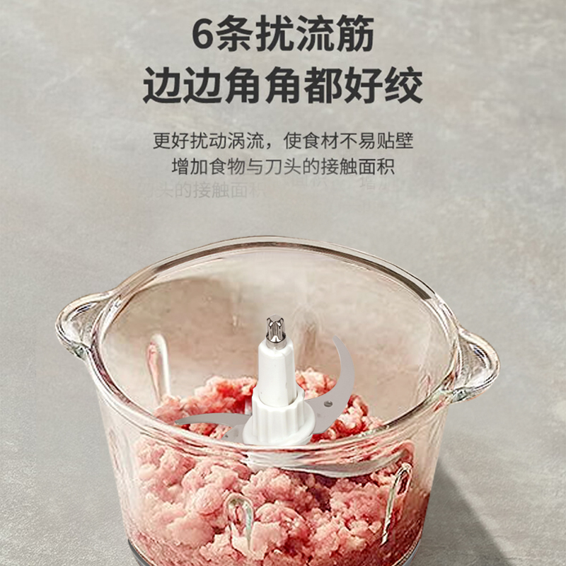 乐扣乐扣多功能绞肉机 EJM2174WHT高清大图