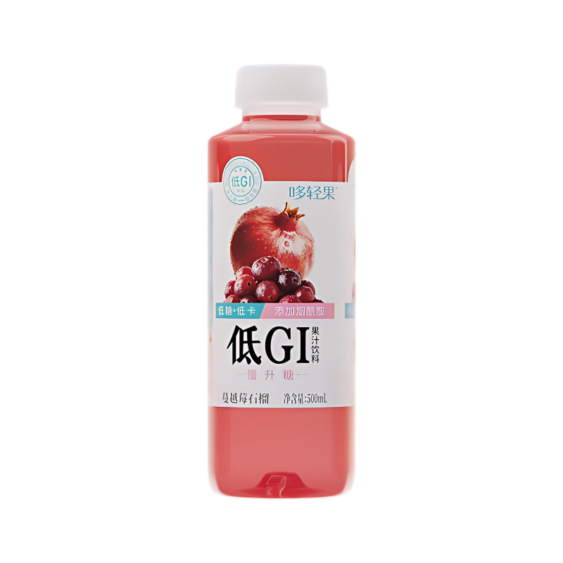 哆轻果蔓越莓石榴复合果汁饮料500ml*15 水果味 500ml