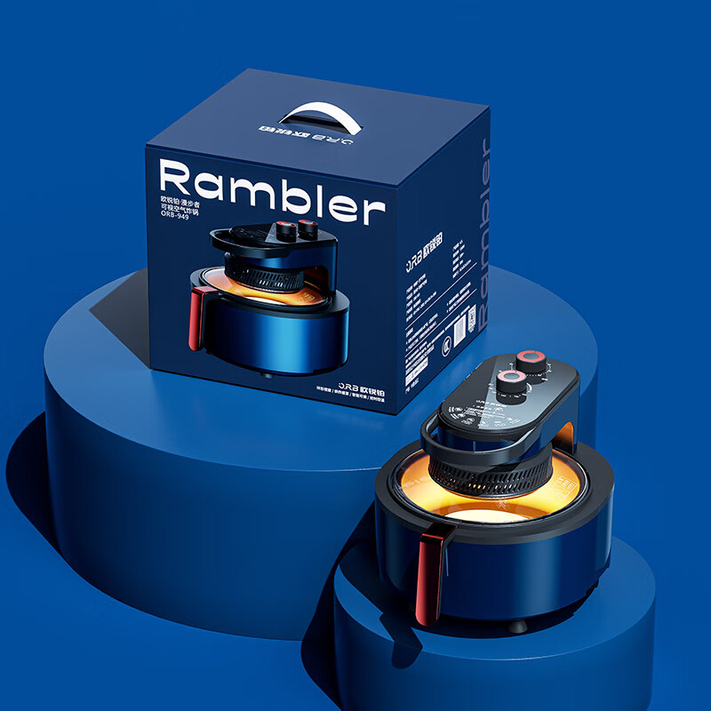 欧锐铂漫步者可视空气炸锅6.5LORB-949高清大图