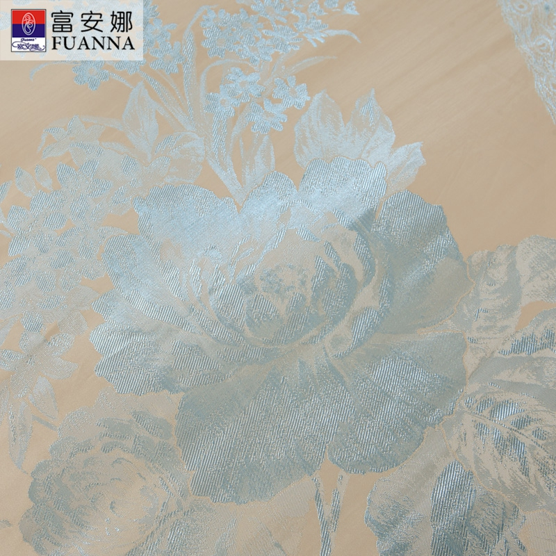 富安娜(FUANNA)家纺提花四件套婚庆床品1.8m床双人床上用品欧式宫廷风床单被套