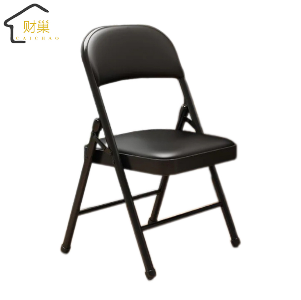 财巢 家用靠背折叠椅 78*45*40 个高清大图