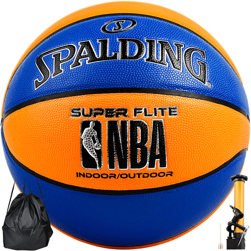斯伯丁 SPALDING 标准7号篮球室内外通用PU材质耐磨防滑比赛篮球