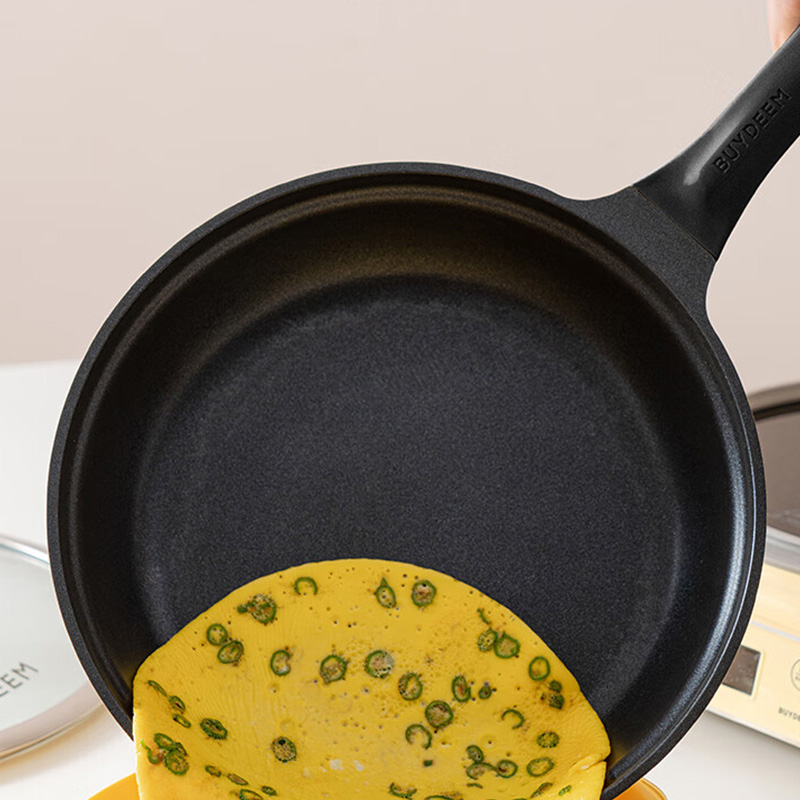 北鼎平底煎锅3.4L便捷少油煎炒煮蒸PL51(颜色随机)高清大图