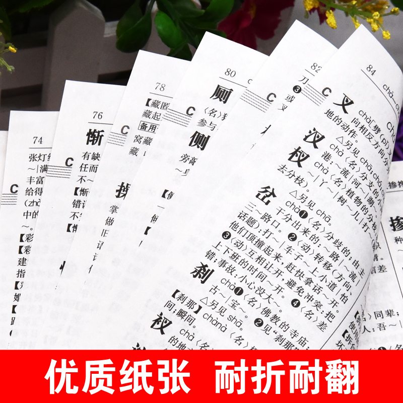 [正版]现代汉语成语词典新编中小学生多功能工具书大全全新版字典汉语词典高中生初中生中国现代汉语词典成语大词典成语字典高清大图