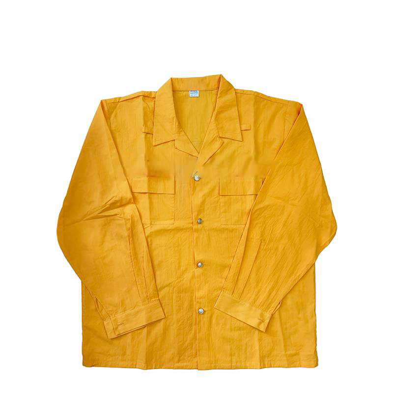 阿祺果 黄色夏季长袖工作服 LB-22Z10 件高清大图