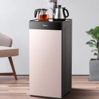 美的(Midea)YR1027S-W立式饮水机家用办公温热型下置式智能童锁茶香茶吧机