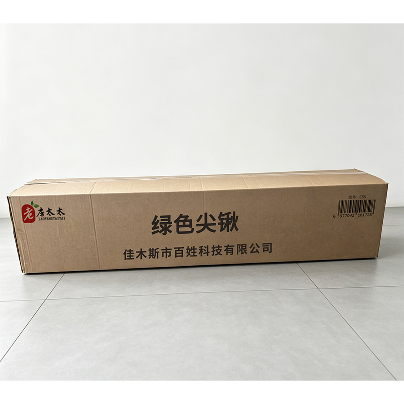 老房太太 绿色尖锹 锰钢 铲头24*30cm 木柄 拼色 C55/个高清大图