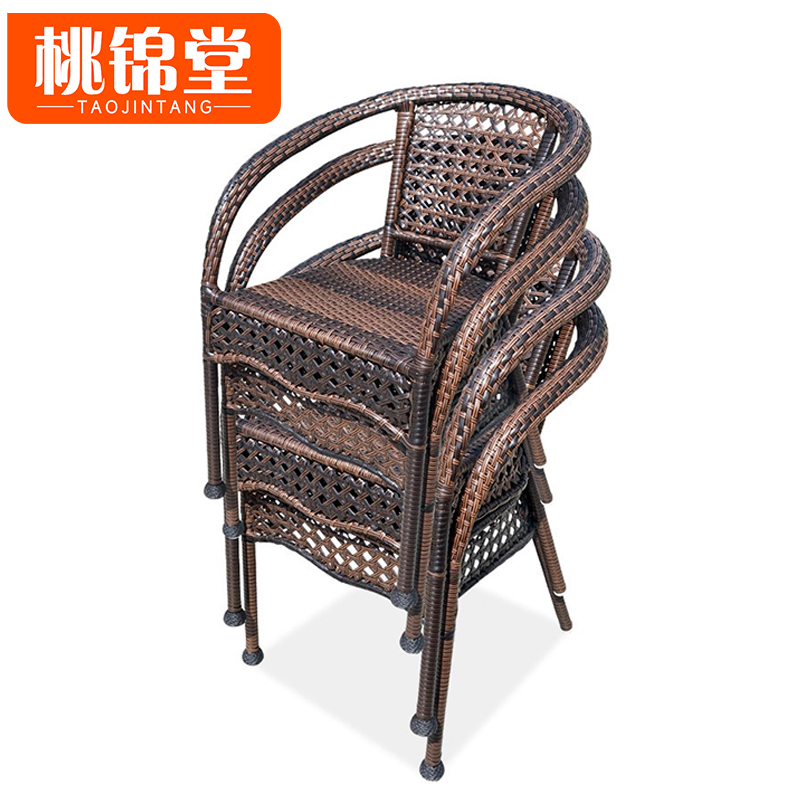 桃锦堂休闲椅78cm把高清大图