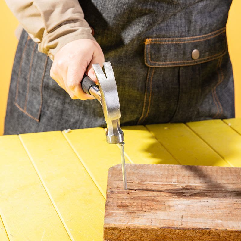 得力(deli)DL5025优质精钢精工锻造钢管羊角锤3个起订图片