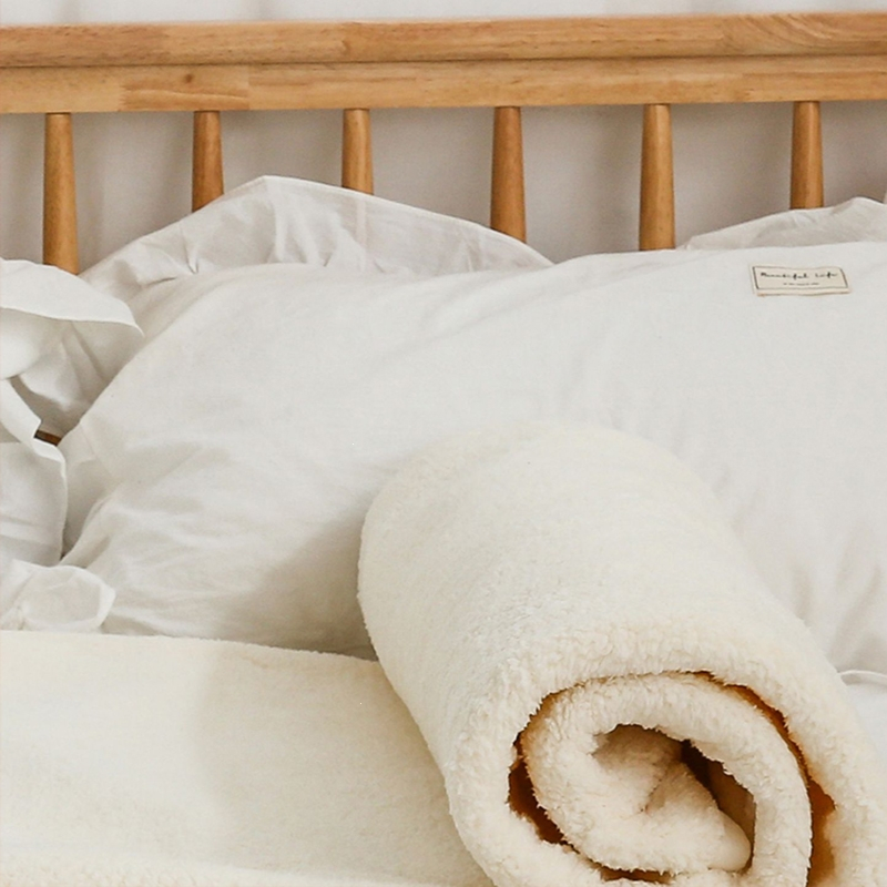 奥克斯aux电热毯单人双人双控调温学生家用宿舍电褥子棉麻羊羔绒双面