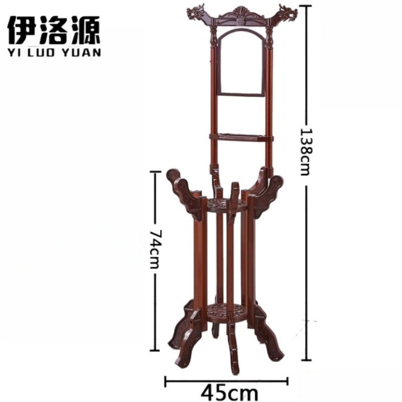 伊洛源 实木脸盆架 45*45*138cm个 多规格